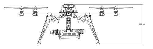 OCTOCOPTER QTOX8 HEIGHT